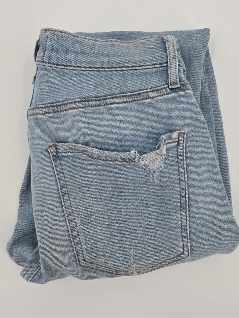 Agolde Sophie Ankle Skinny Jean 27 Light Wash Denim